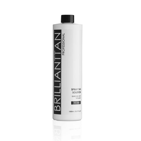 Brilliant Tan 0% Spray Tan Training Solution 1L - (Wash-off )