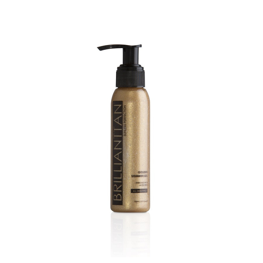 Luminous Golden Shimmer Gel