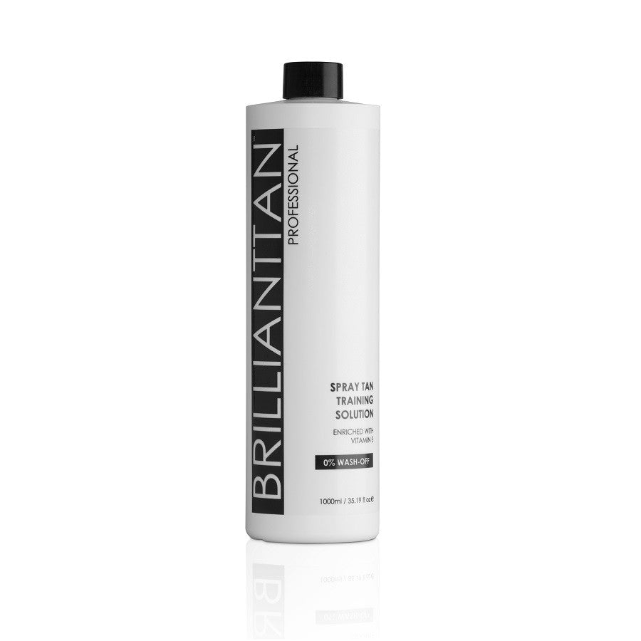 Brilliant Tan 0% Spray Tan Training Solution 1L - (Wash-off )